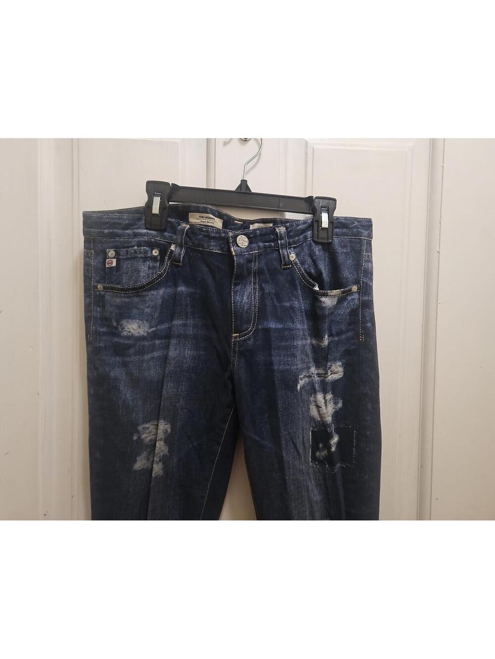 Womens A&G ripped blue skinny jeans 29R